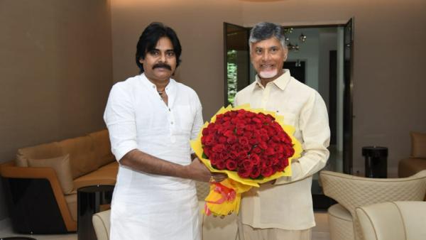 சந்திரபாபு நாயுடு-பவன் கல்யான் சந்திப்பு 