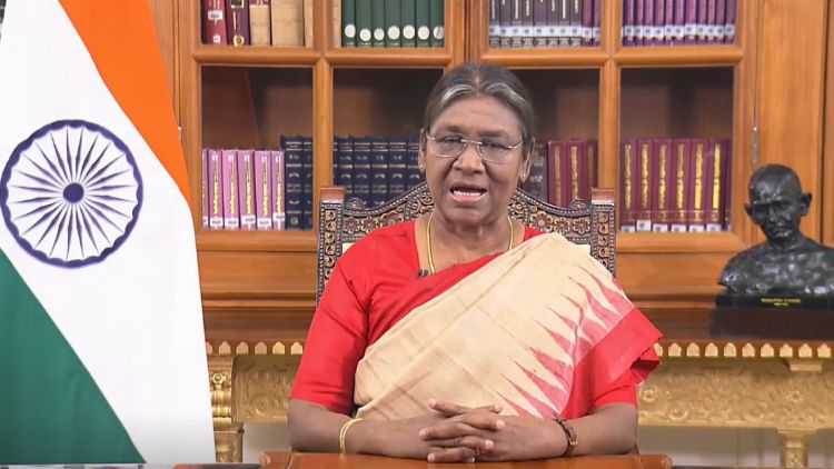 74th Republic Day: President Droupadi Murmu hails progress Indian women 74th Republic Day: President Droupadi Murmu hails progress Indian women