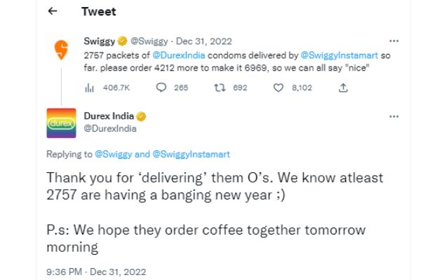 ஒருபாக்கெட்டிற்குள் 2 காண்டம்கள் 