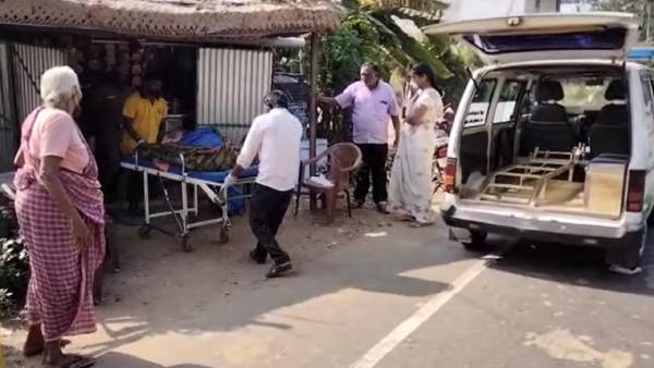 அலறி துடித்த மூதாட்டி 