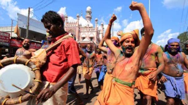 Sabarimala Ayyappan temple Erumeli Pettai Thullal function tomorrow at Vavar Masjid 
