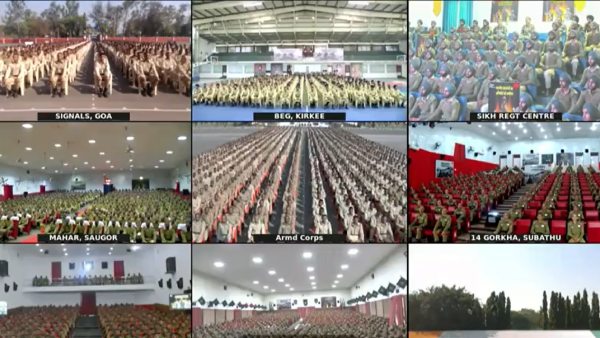 Prime Minister Narendra Modi congratulates Agniveers 