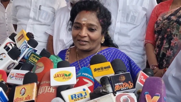 தமிழிசை செளந்தரராஜனிடம் கேள்வி தமிழிசை செளந்தரராஜனிடம் கேள்வி