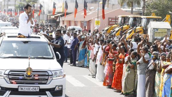 உதயநிதி ஸ்டாலின் வருகை 