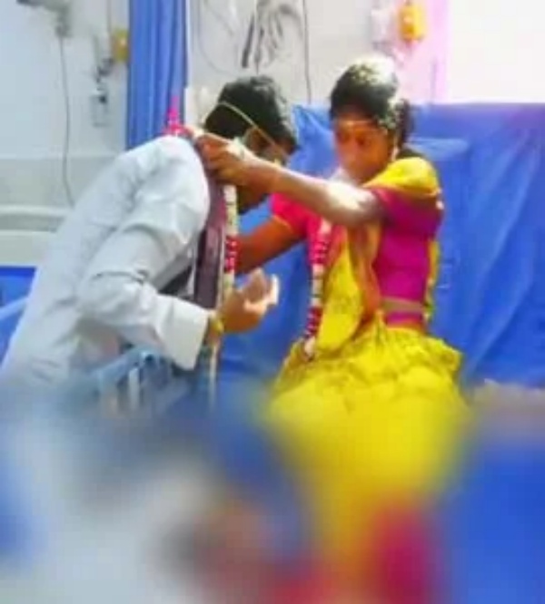 மருத்துவமனையில் வைத்தே திருமணம்