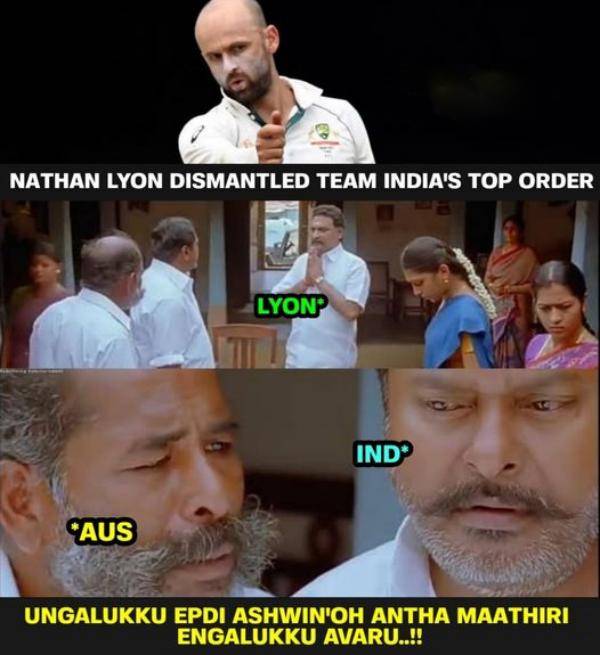 இந்தியாவுக்கு அஸ்வின், ஆஸி.க்கு லயன்