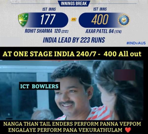 விஜயாக வரும் ஷமி, சதீஷாக கோலி விஜயாக வரும் ஷமி, சதீஷாக கோலி