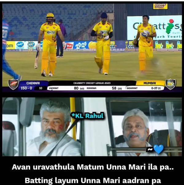 Funny memes collection on cricketer k l rahul