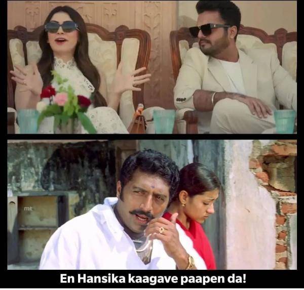  Funny memes collection on hansikas love, shaadi drama