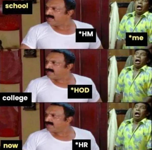 Funny memes collection on office and school life