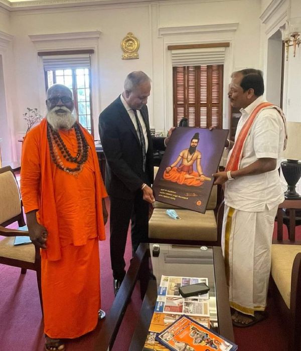Hindu Makkal Katchi President Arjun Sampath visits Srilanka