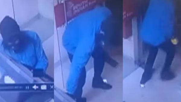 முகமூடி அணிந்து வந்த நபர் 