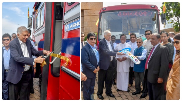 Indian Minister Muraleedharan meets Sri Lankan President Ranil Wickremesinghe