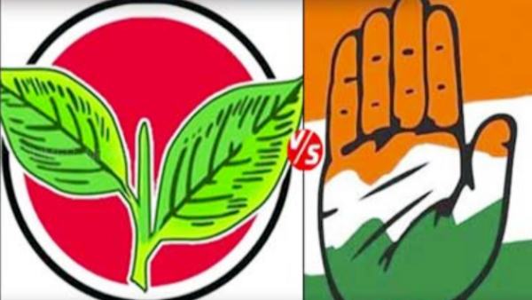 காங்கிரஸ்-அதிமுக இடையே கடும் போட்டி காங்கிரஸ்-அதிமுக இடையே கடும் போட்டி