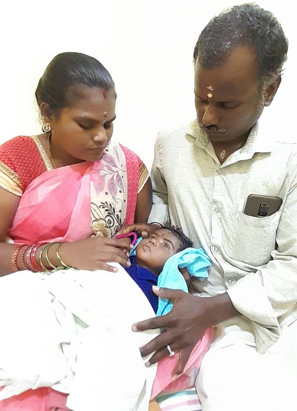  Four Month old baby needs Rs 3 lakh for Heart Surgery