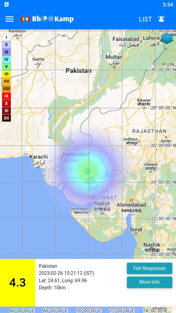  Mild earthquake tremors felt in Gujarat, Meghalaya, Maharashtra