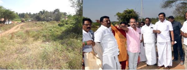 அமைச்சர் நேரில் ஆய்வு அமைச்சர் நேரில் ஆய்வு