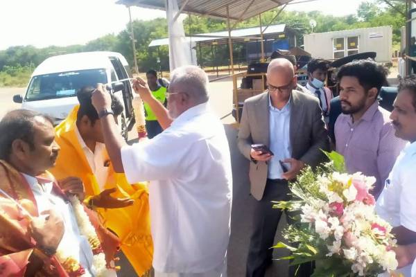 Union Minister L Murugan, Annamalai visit Sri Lanka 