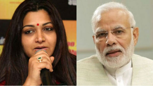 Khushbu sundar Tweets Pakistan youngster to understand the importance of our PM Narendramodi Khushbu sundar Tweets Pakistan youngster to understand the importance of our PM Narendramodi