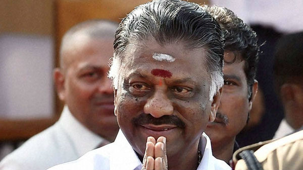 ஓபிஎஸ் திராவிட பற்றாளர் 