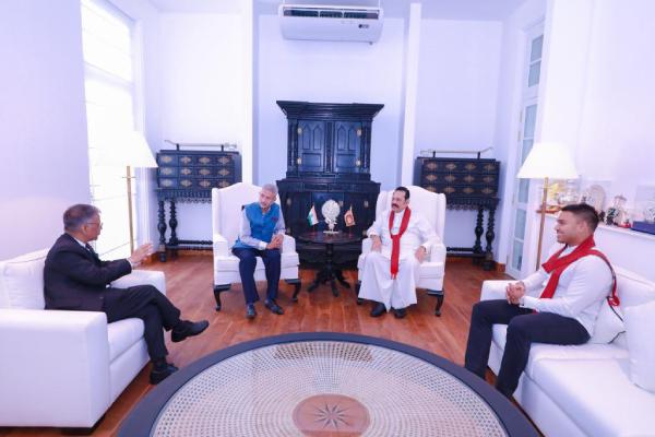 Union Minister Dr. L Murugan is on a 3 day visit to Sri Lanka