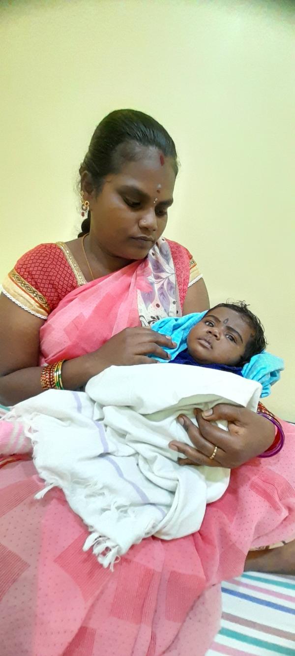  Four Month old baby needs Rs 3 lakh for Heart Surgery