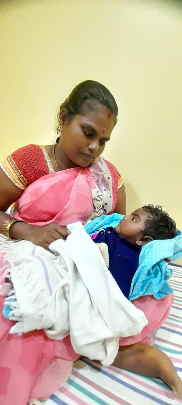  Four Month old baby needs Rs 3 lakh for Heart Surgery