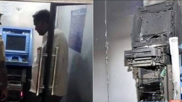 Thiruvannamalai ATM robbery case Police arrested one person in Bangalore Thiruvannamalai ATM robbery case Police arrested one person in Bangalore