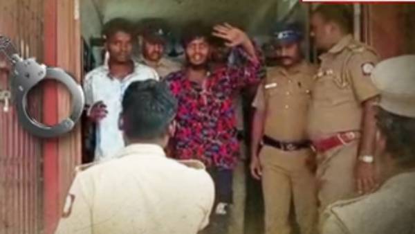 மடக்கிப் பிடித்த போலீஸ்