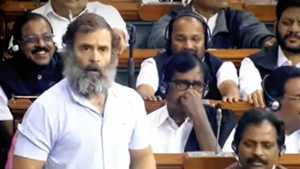 ராகுல் காந்தி பேச்சு 