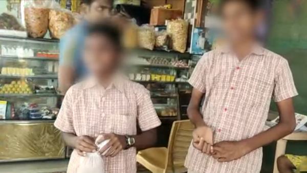 Government School students sent to buy tea by teachers in Krishnagiri 