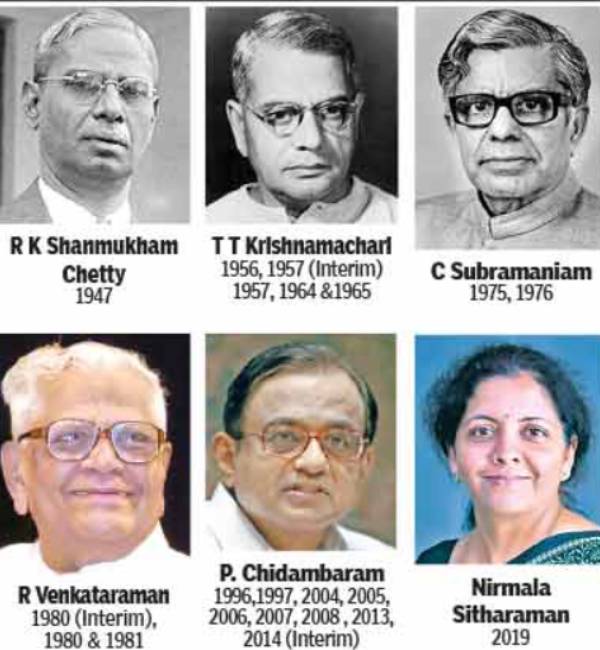  பட்ஜெட்டில் தமிழர்களின் பங்களிப்பு 