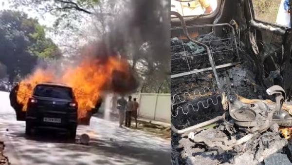 தீயில் கருகிய தம்பதி 