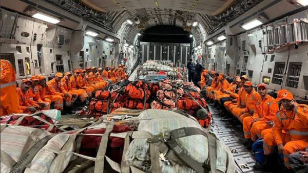 Biggest disaster Turkey collapsed due to earthquake Indian Disaster Response Force rushed 
