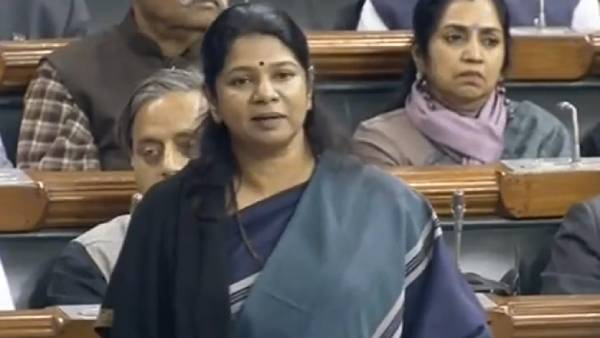 BJP Annamalai gives suitable reply to DMK MP Kanimozhi 