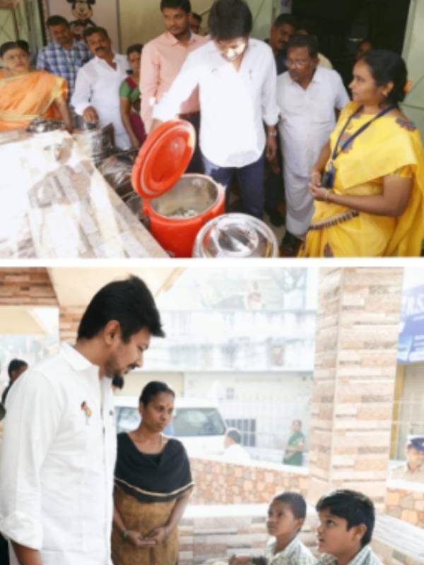  கிச்சனில் உதயநிதி