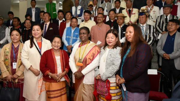 President Droupadi Murmu addresses special session of Arunachal Pradesh Legislative Assembly President Droupadi Murmu addresses special session of Arunachal Pradesh Legislative Assembly