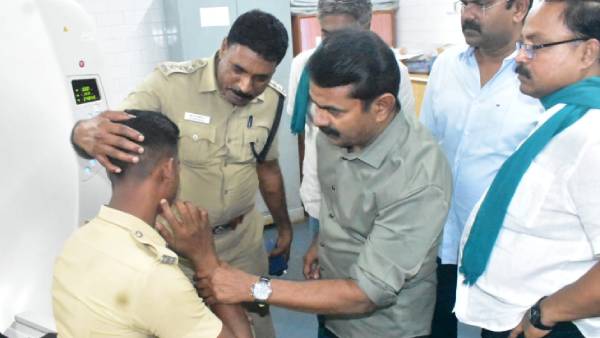 மருத்துவமனை சென்ற சீமான் 