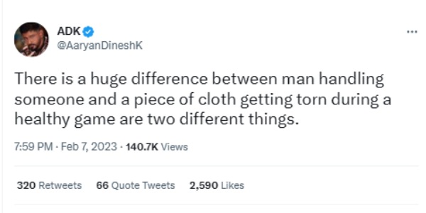 ஏடிகேவின் பதில்