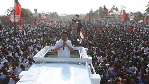 முக ஸ்டாலின் பிரச்சாரம் 