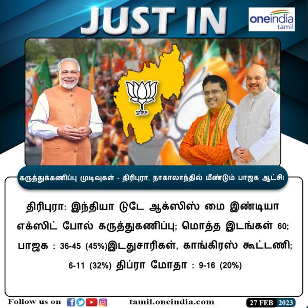 திரிபுராவில் பாஜக 