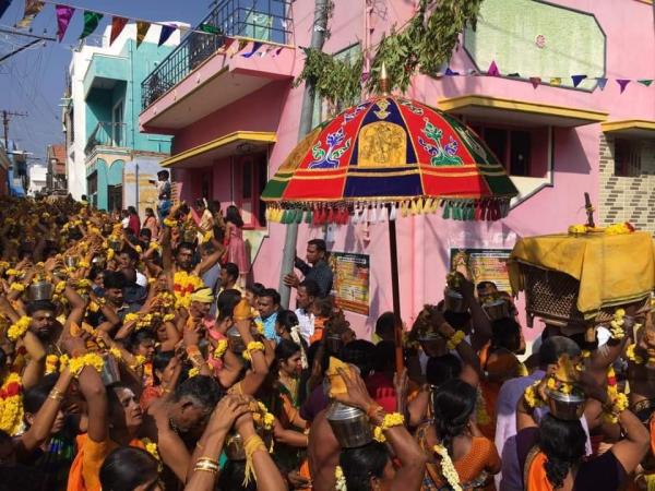 Vadakambatti Munyandiswamy temple 88th year Biriyani festival 