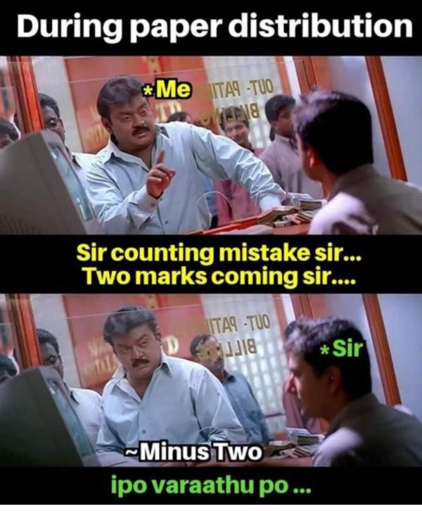 Funny memes collection on Exams