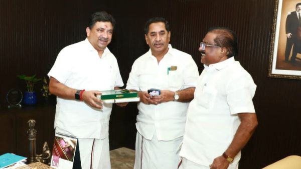 அமைச்சர் உற்சாகம் அமைச்சர் உற்சாகம்