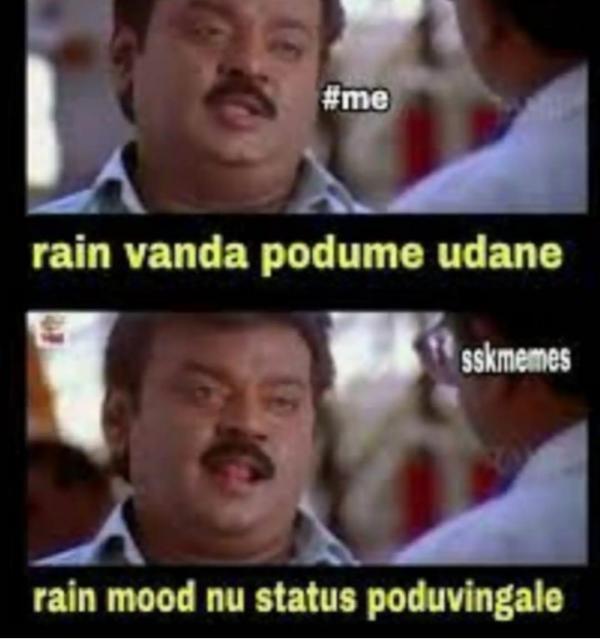 Funny memes collection on cold weather and rain 23032023