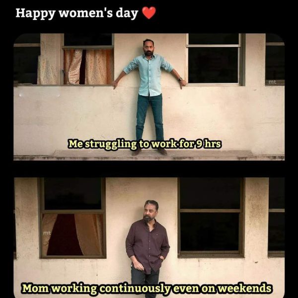 Funny memes collection on womens day