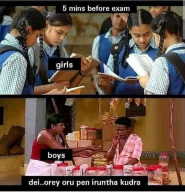 Funny memes collection on Exams