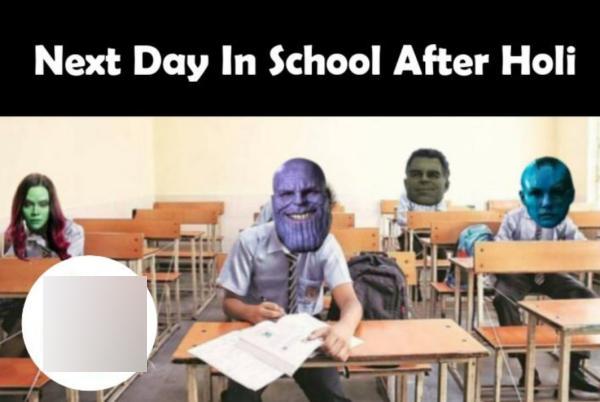 Funny memes collection on holi 08-03-2023