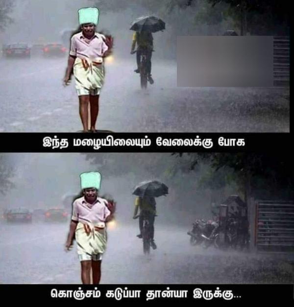  Funny memes collection on cold weather and rain 18032023