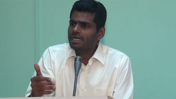  சவால்விட்ட அண்ணாமலை 